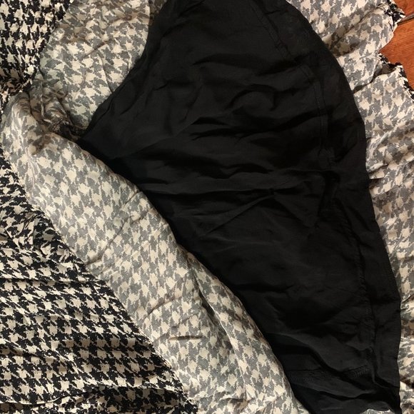 Maeve Sterling Houndstooth X-Small Drop Waist Pullover Viscose Tunic Dress EUC - Picture 11 of 15